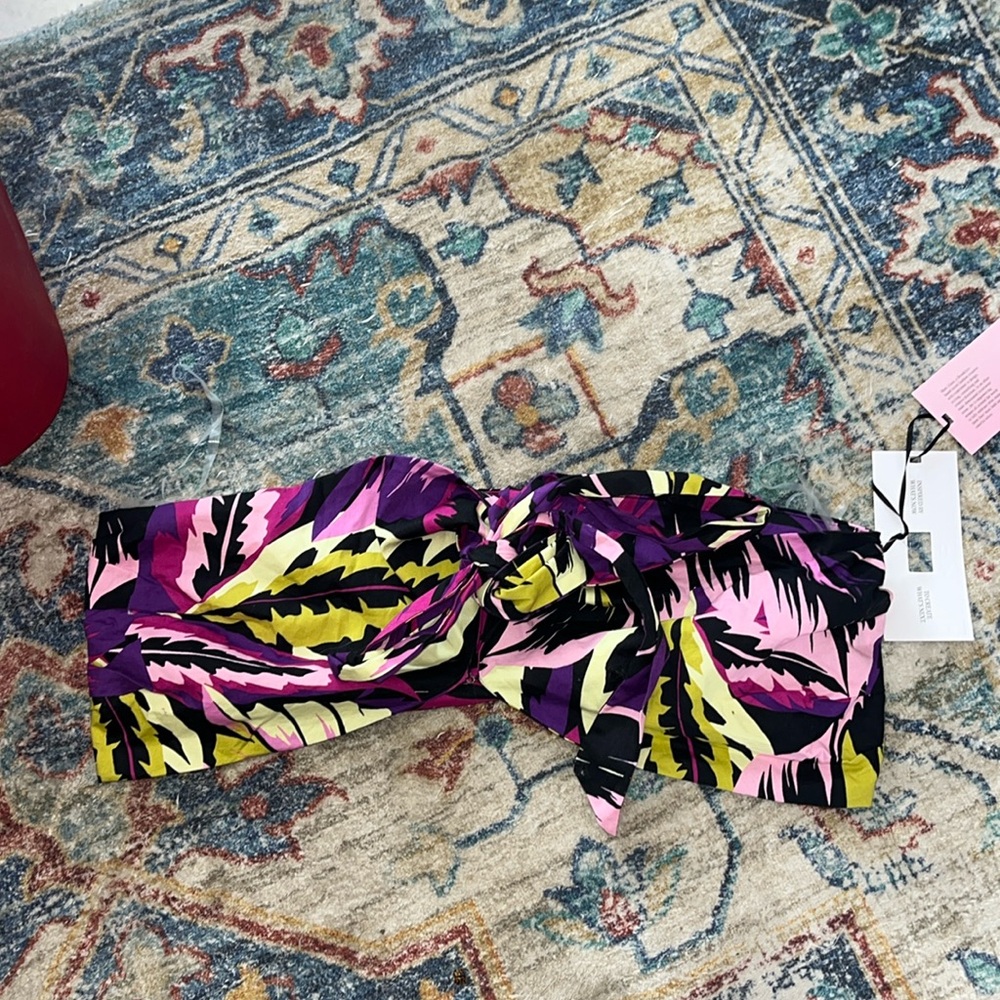 Vibrant Multicolor Crop Top